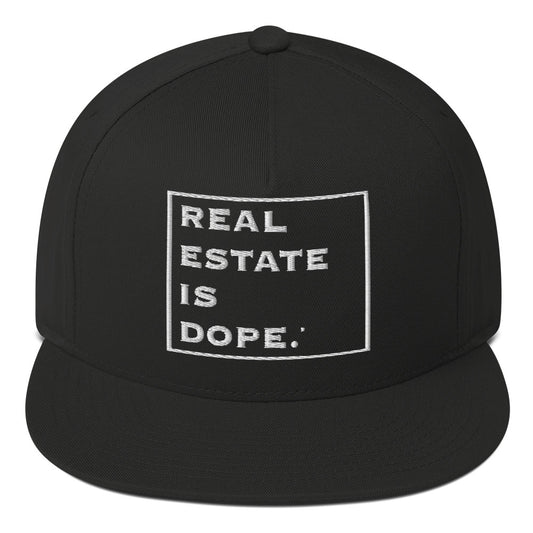 Real Estate Is Dope® Premium Snapback Cap