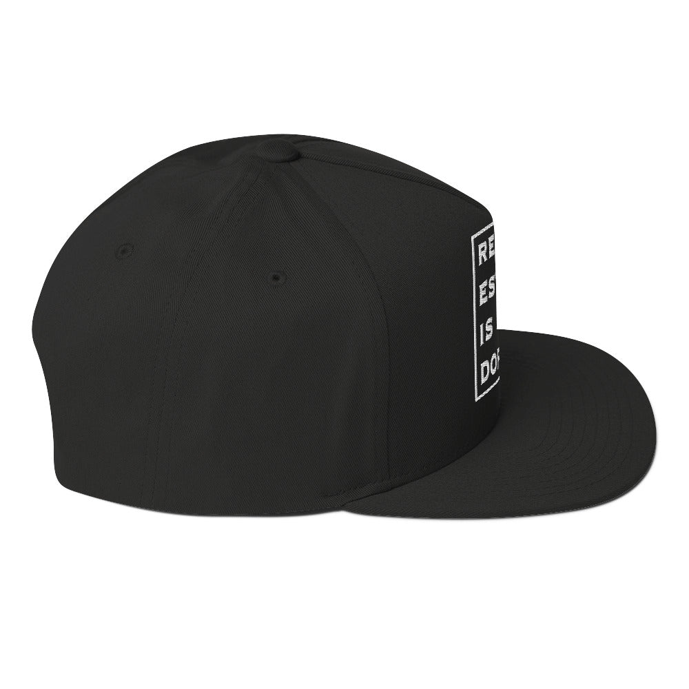 Real Estate Is Dope® Premium Snapback Cap